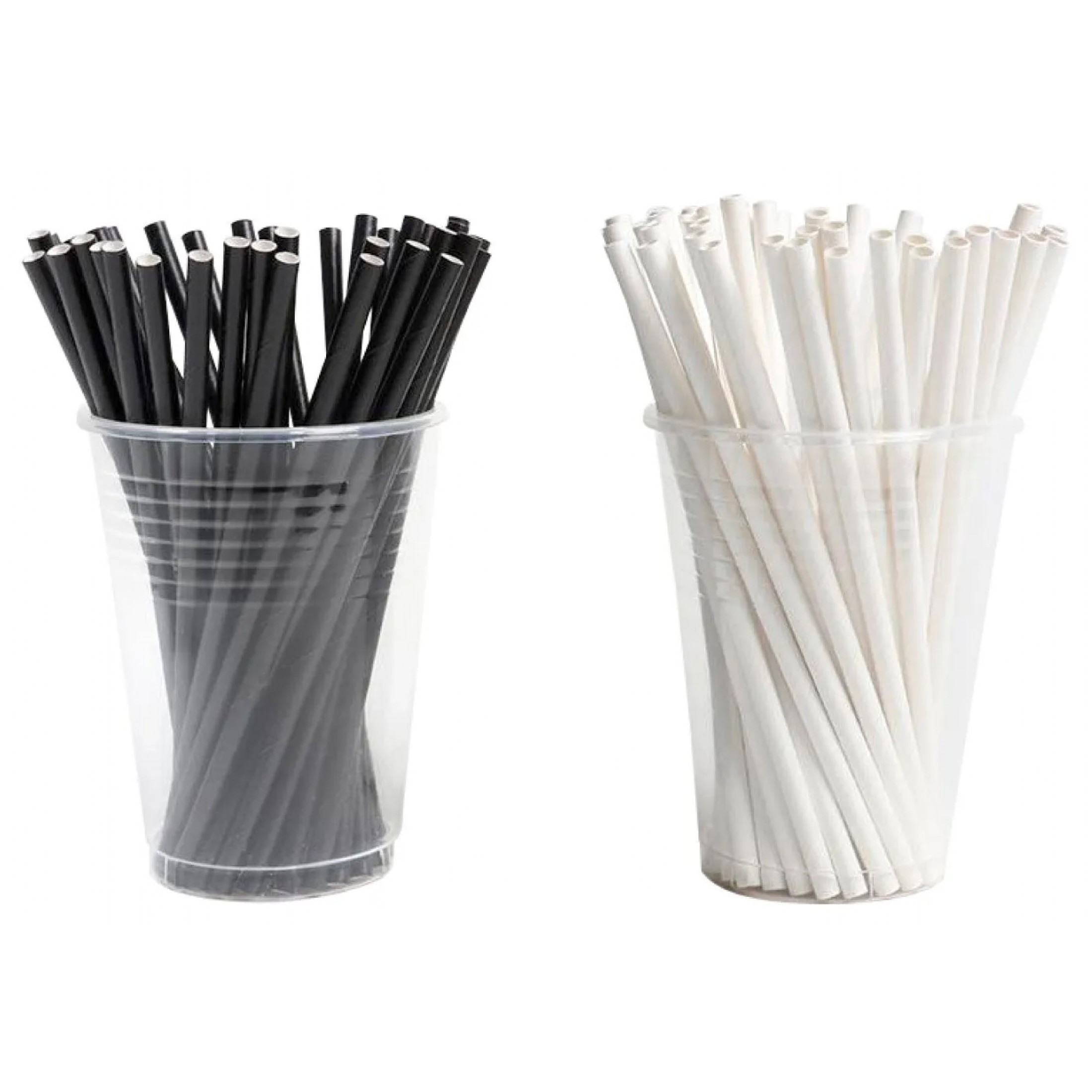 PAPER STRAWS (PLAIN BLACK) (+100'S) Peng Kee Enterprise Sdn Bhd